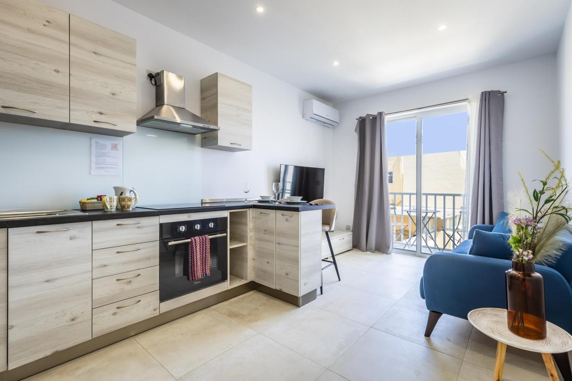 Ta Merilda Apartment 8 - 5Min Walk From St Julians San Gwann Bagian luar foto